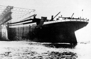 Launch of the Titanic